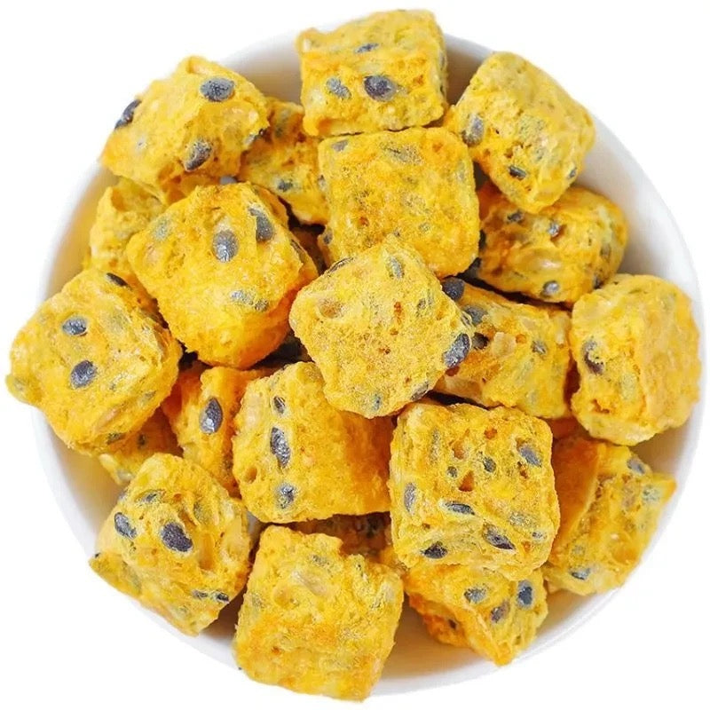 Freeze Dried Passion Fruit cube冻干百香果/100g