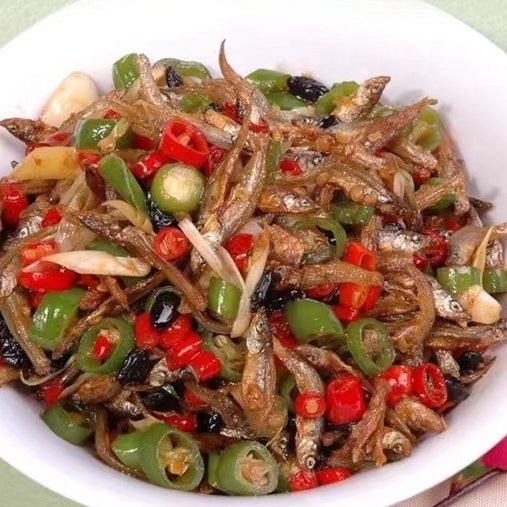 Whole/Boneless Anchovy-Ikan Bilis 特级江鱼仔 200G