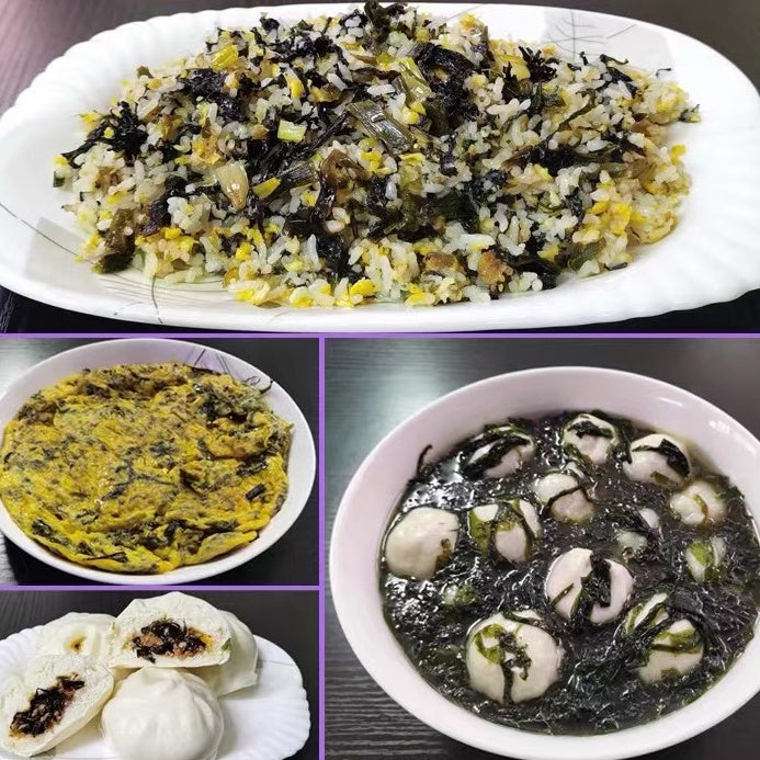 Premium Teochew First Harvest Wild Seaweed/ Dried Laver 潮州野生头水紫菜4pcs