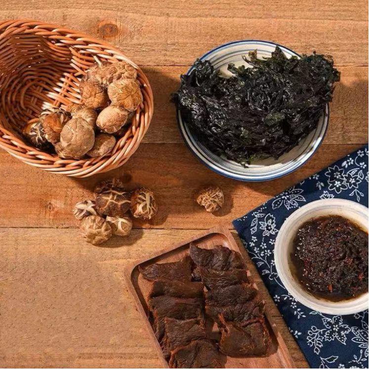 Teochew Mushroom Seaweed Vegetable/Ready To Eat 潮州香菇菜