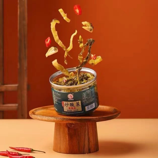 Teochew Fried Sour Veg/Ready To Eat潮州炒酸菜250G