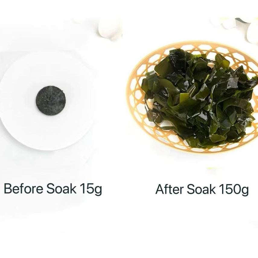 Compress Dried Kelp Strip (No Sand)/ Bundle Of 2
