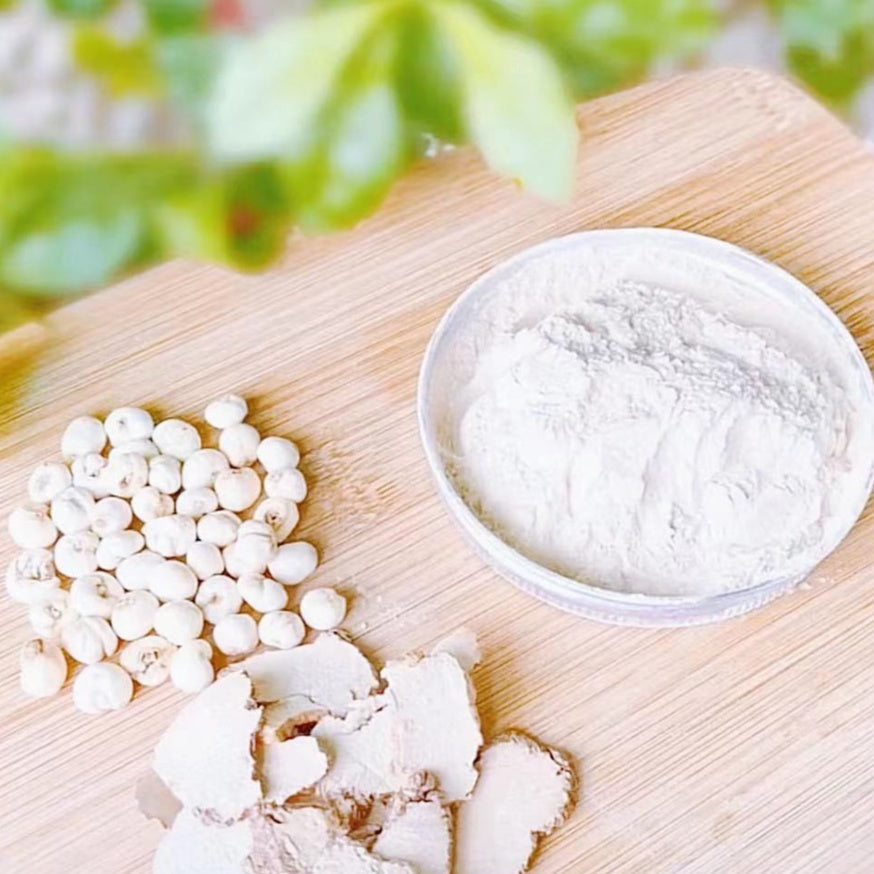 Wild Tiger Milk Mushroom & Semi Wild Chuan Bei/Fritillaria Powder(Cough Relief & Lung Nourishing) 50G