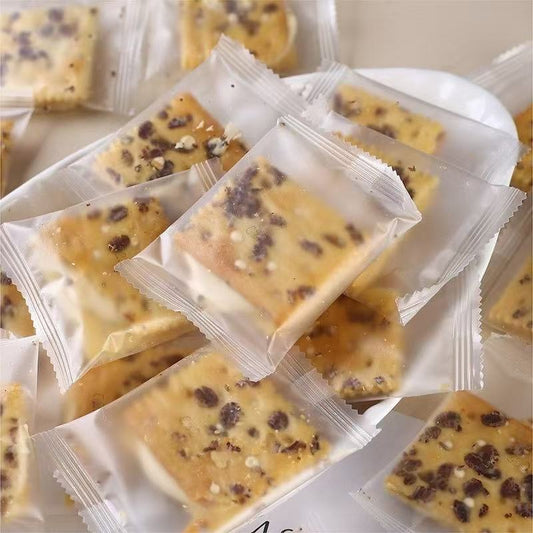 Rye Grain Nougat Soda Biscuit/黑麦牛扎苏打饼干 500g