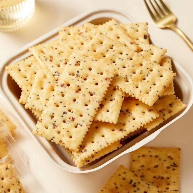 Black Truffle Ham Soda Biscuits/500g