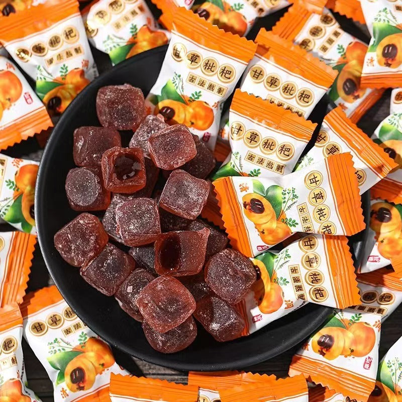 Loquat Licorice Mint Herbal Gummy [ For Cough Relief/Lung/Throat