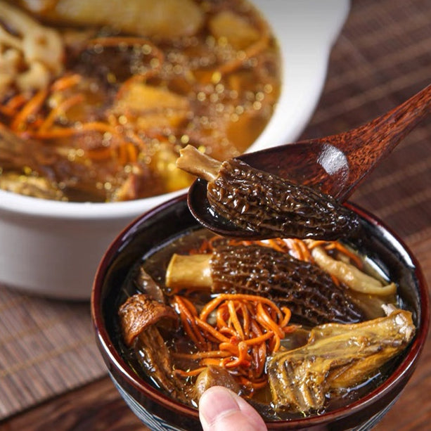 Seven Mushroom Abalone Scallop Sea Whelk Soup Pack/4 Pax /十全十美汤