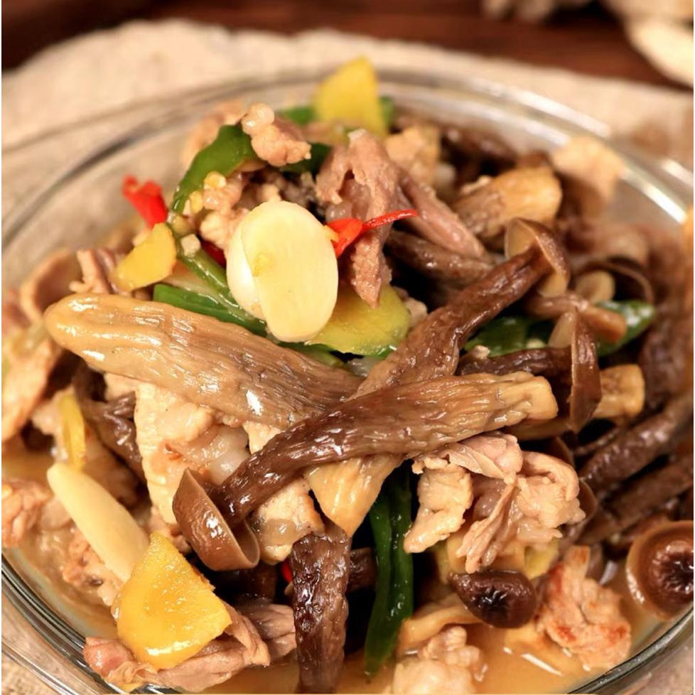 Premium Dried Velvet Mushroom 特级鹿茸菇 200G
